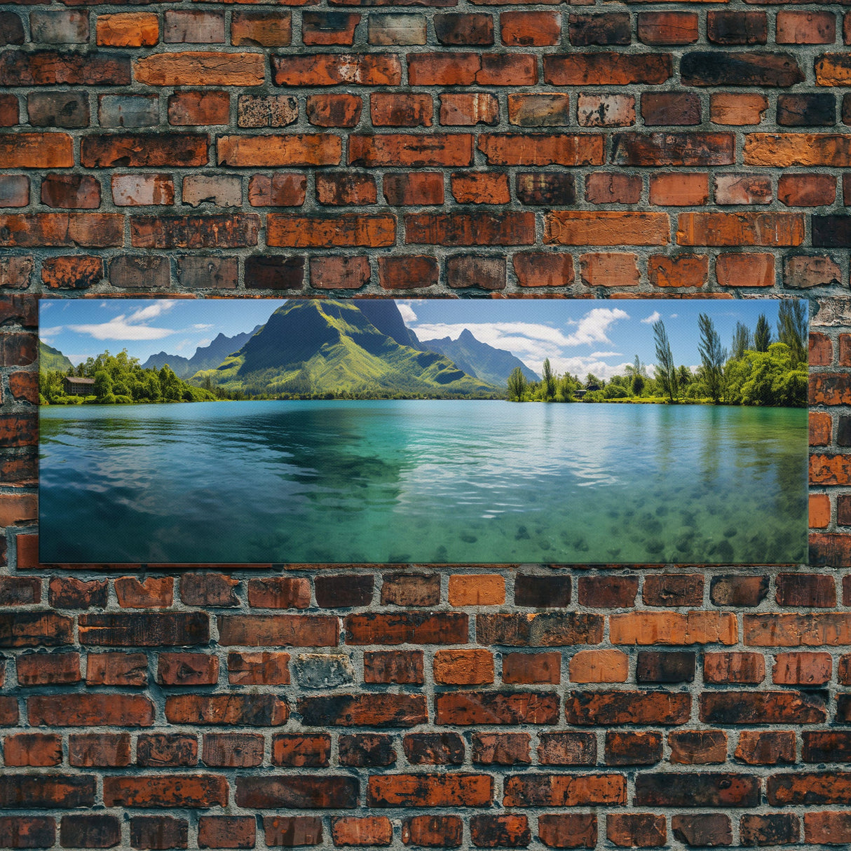 Panoramic Print of Tahiti, Extra Large Wall Art, Panoramic Wall Art, Panoramic Landscape Print, Landscape Photography