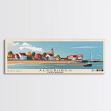 Aldeburgh, United Kingdom Panoramic Print, Vacation Gift, United Kingdom Wall Art, Vacation Wall Art, Vacatation Memories, Beach Decor, Beach Or Lakehouse Art