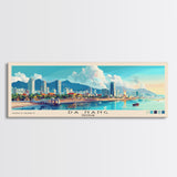 Da Nang, Vietnam Panoramic Beach Print, Vacation Gift, Vietnam Wall Art, Framed Canvas Print, Framed Beach Painting