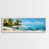 Half Moon Caye, Belize Panoramic Print, Vacation Gift, Belize Wall Art, Beach Painting, Beach Decor, Beach Or Lakehouse Art