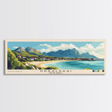 Kraalbaai, South Africa Panoramic Beach Print, Vacation Gift, South Africa Wall Art, Framed Canvas Print, Framed Beach Painting