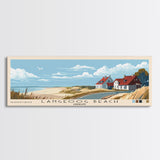 Langeoog Beach, Germany Panoramic Print, Vacation Gift, Germany Wall Art, Beach Painting, Beach Decor, Beach Or Lakehouse Art