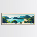 Langkawi, Malaysia Panoramic Print, Vacation Gift, Malaysia Wall Art, Beach Painting, Beach Decor, Large Wall Art, Wood Frame Art