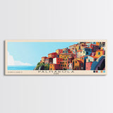 Palmarola, Italy Panoramic Print, Vacation Gift, Italy Wall Art, Beach Painting, Beach Decor, Beach Or Lakehouse Art