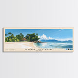 Rawa Island, Malaysia Panoramic Print, Vacation Gift, Malaysia Wall Art, Vacation Wall Art, Vacatation Memories, Beach Decor, Beach Or Lakehouse Art