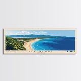 Zlatni Rat, Croatia Panoramic Print, Vacation Gift, Croatia Wall Art, Vacation Wall Art, Vacatation Memories, Beach Decor, Beach Or Lakehouse Art