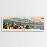 Samsun Turkey Travel Print Wall Art, Panoramic City Art, Travel Art, Wall Decor, Vacation Gift, Framed Canvas Print Or Metal Art