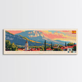 San Cristobal Dominican Republic Travel Art, City Art, Framed Canvas Print or Metal Wall Art, Europe Travel Poster, Panoramic Wall Art, Extra Wide Wall Art