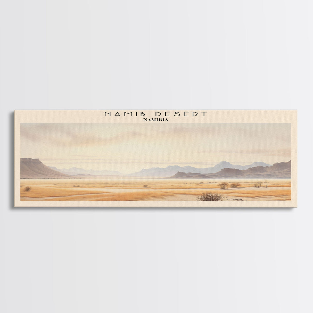 Namib Desert Wall Art Travel Poster Print, Gift For Travel Lover, Vacation Gift, COUNTRY Wall Art, Home Decor, Original Art