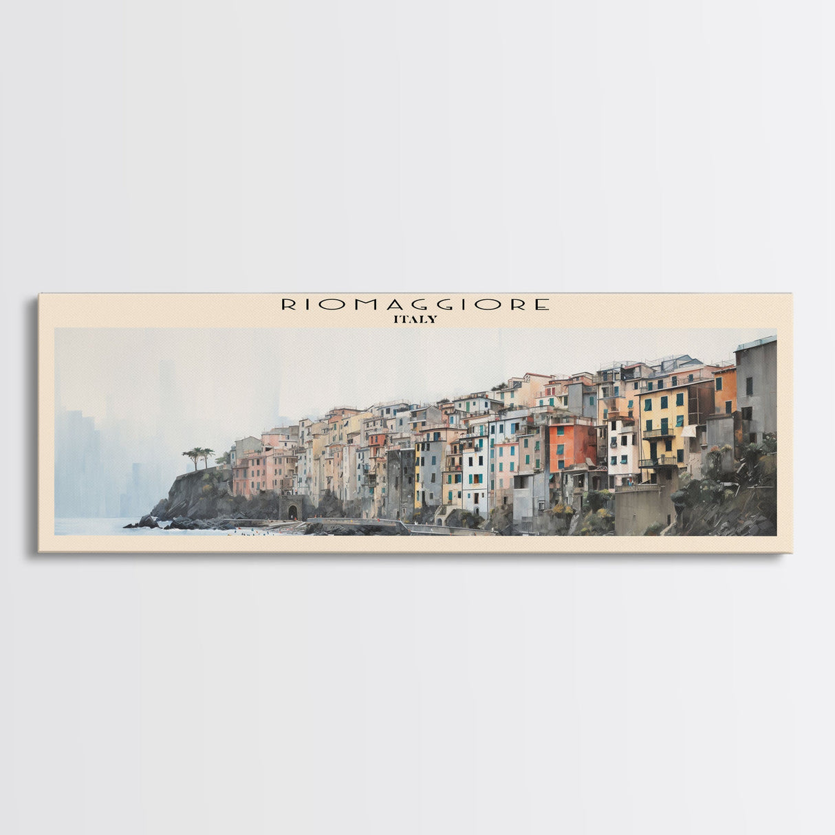 Riomaggiore Wall Art Travel Poster Print, Gift For Travel Lover, Vacation Gift, COUNTRY Wall Art, Home Decor, Original Art