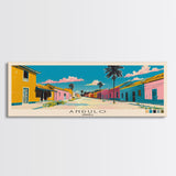 Andulo, Angola Panoramic Canvas Print, Andulo, Angola Painting, Angola Art, Andulo Travel Poster, Travel Art, Guest Room Painting