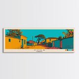 Jijiga, Ethiopia Panoramic Canvas Print, Jijiga, Ethiopia Painting, Ethiopia Art, Jijiga Travel Poster, Travel Art, Vacation Gift