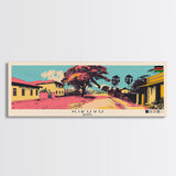 Kikuyu, Kenya Panoramic Canvas Print, Kikuyu, Kenya Painting, Kenya Art, Kikuyu Travel Poster, Travel Art, Guest Room Painting