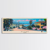 Kitwe, Zambia Panoramic Canvas Print, Kitwe, Zambia Painting, Zambia Art, Kitwe Travel Poster, Travel Art, Guest Room Painting