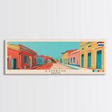 Limpio, Paraguay Panoramic Canvas Print, Limpio, Paraguay Painting, Paraguay Art, Limpio Travel Poster, Travel Art, Living Room Painting