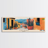 Sacaba, Bolivia Panoramic Canvas Print, Sacaba, Bolivia Painting, Bolivia Art, Sacaba Travel Poster, Travel Art, Living Room Painting