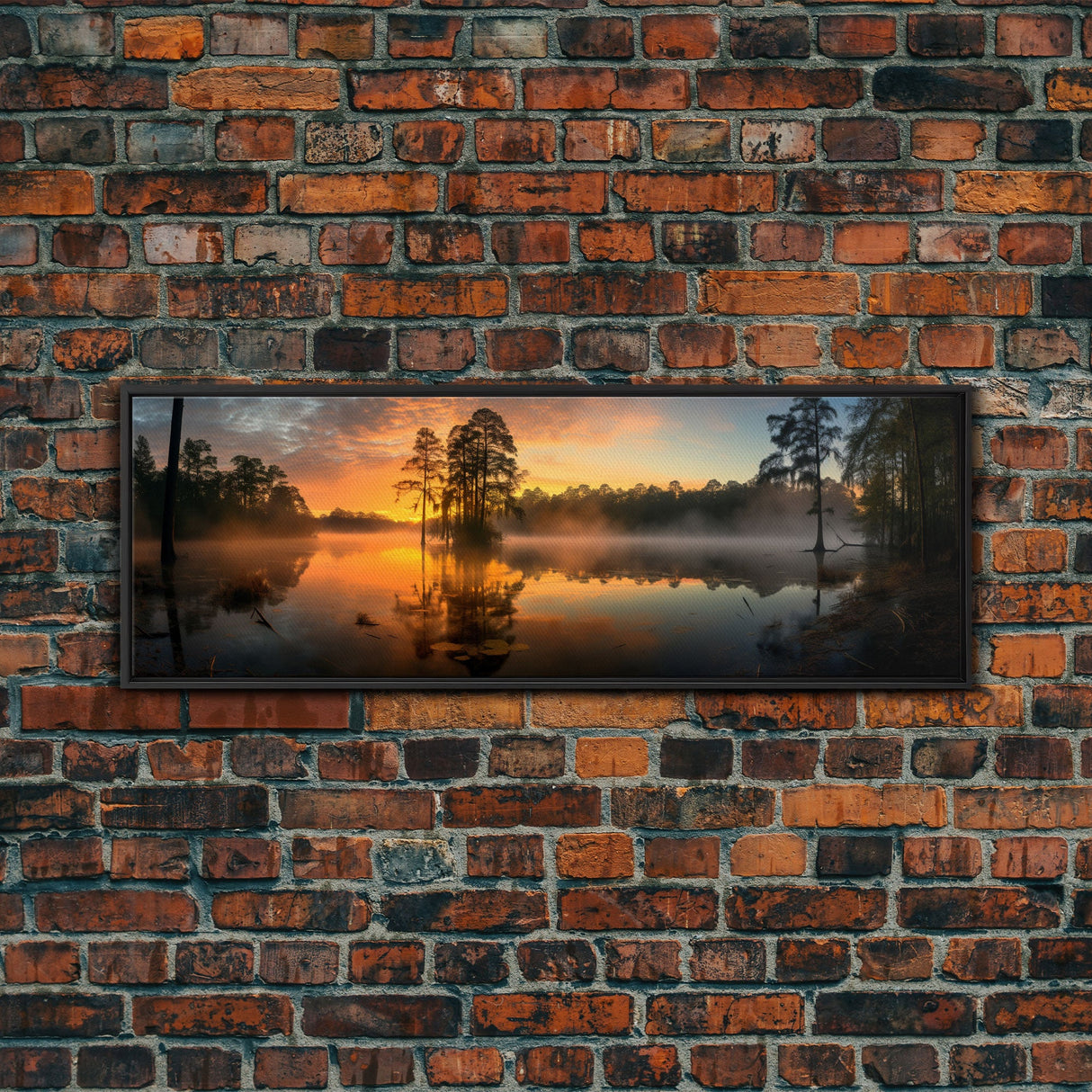 Panoramic of Congaree National Park, Extra Large Wall Art, Panoramic Wall Art, Panoramic Print, Landscape Photography, Landscape Print