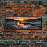 Panoramic of Cuyahoga Valley National Park, Extra Large Wall Art, Panoramic Wall Art, Panoramic Print, Landscape Photography Landscape Print