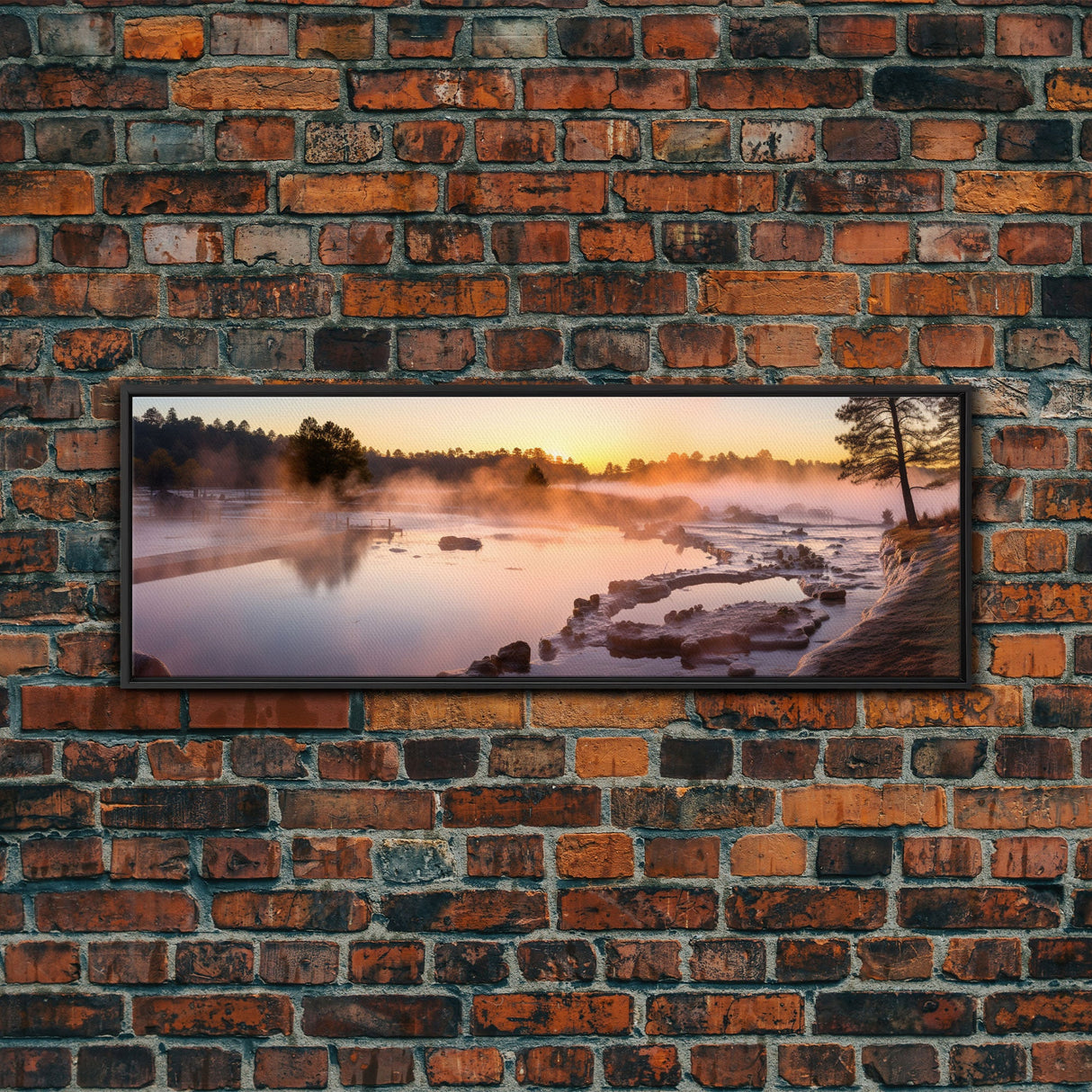 Panoramic Print of Hot Springs Arkansas, Extra Large Wall Art, Panoramic Wall Art, Panoramic Landscape Print, Landscape Photography