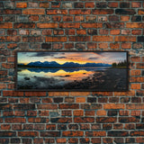 Panoramic Print of Lake Clark National Park, Extra Large Wall Art, Panoramic Wall Art, Panoramic Landscape Print, Landscape Photography