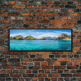 Panoramic Print of Ogasawara Islands Tokyo Japan Extra Large Wall Art, Panoramic Wall Art, Panoramic Landscape Print, Landscape Photography