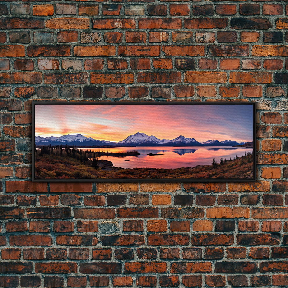 Panoramic Print of Wrangell St. Elias Park, Extra Large Wall Art, Panoramic Wall Art, Panoramic Landscape Print, Landscape Photography