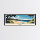 Flaherty Beach, Australia Panoramic Beach Print, Vacation Gift, Australia Wall Art, Beach Painting, Beach Decor, Beach Painting