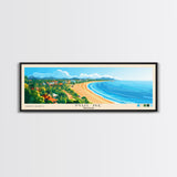 Mui Ne, Vietnam Panoramic Print, Vacation Gift, Vietnam Wall Art, Beach Painting, Beach Decor, Beach Or Lakehouse Art