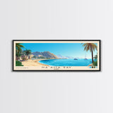 Na’ama Bay, Egypt Panoramic Beach Print, Vacation Gift, Egypt Wall Art, Beach Painting, Beach Decor, Beach Painting