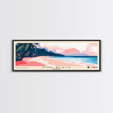 Pink Beach, Indonesia Panoramic Print, Vacation Gift, Indonesia Wall Art, Vacation Wall Art, Vacatation Memories, Beach Decor, Beach Or Lakehouse Art