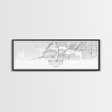 Panoramic Elk Grove City Map, California Art, Map Print, Minimalist Wall Art, Canvas Art, Housewarming Gift, Street Map Art, Closing Gift