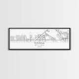 Panoramic Fontana City Map, California Art, Map Print, Minimalist Wall Art, Canvas Art, Housewarming Gift, Street Map Art, Closing Gift