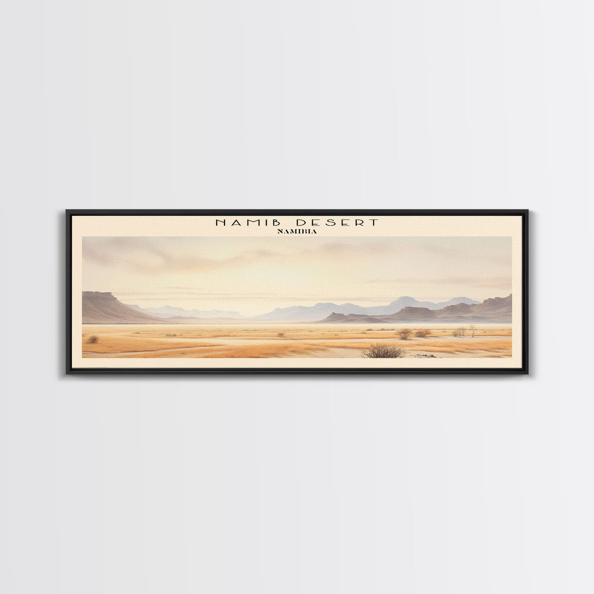 Namib Desert Wall Art Travel Poster Print, Gift For Travel Lover, Vacation Gift, COUNTRY Wall Art, Home Decor, Original Art