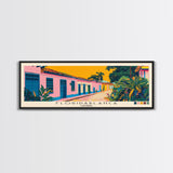 Floridablanca, Colombia Panoramic Canvas Print, Floridablanca, Colombia Painting, Colombia Art, Floridablanca Travel Poster, Travel Art, Housewarming Gift