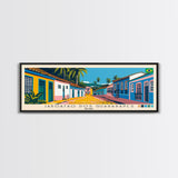 Jaboatao dos Guararapes, Brazil Panoramic Canvas Print, Jaboatao dos Guararapes, Brazil Painting, Brazil Art, Jaboatao dos Guararapes Travel Poster, Travel Art, Housewarming Gift