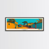 Jijiga, Ethiopia Panoramic Canvas Print, Jijiga, Ethiopia Painting, Ethiopia Art, Jijiga Travel Poster, Travel Art, Vacation Gift