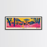 Ngong, Kenya Panoramic Canvas Print, Ngong, Kenya Painting, Kenya Art, Ngong Travel Poster, Travel Art, Guest Room Painting