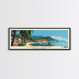 Pointe-Noire, Republic of the Congo Panoramic Canvas Print, Pointe-Noire, Republic of the Congo Painting, Republic of the Congo Art, Pointe-Noire Travel Poster, Travel Art, Guest Room Painting