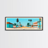 Sekondi-Takoradi, Ghana Panoramic Canvas Print, Sekondi-Takoradi, Ghana Painting, Ghana Art, Sekondi-Takoradi Travel Poster, Travel Art, Guest Room Painting