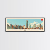 Shenyang, China Panoramic Canvas Print, Shenyang, China Painting, China Art, Shenyang Travel Poster, Travel Art, Vacation Gift