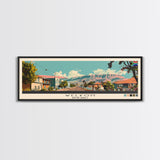 Welkom, South Africa Panoramic Canvas Print, Welkom, South Africa Painting, South Africa Art, Welkom Travel Poster, Travel Art, Guest Room Painting