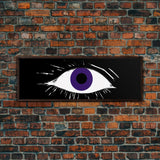 Eye Art Print, Big Eye Art, Canvas Print, Eye Canvas Art, Eye Art Original, Framed Art Print, Wall Decor, Panoramic, Wall Art, Canvas Print