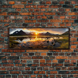 Panoramic of Gates Of The Arctic National Park , Extra Large Wall Art, Panoramic Wall Art, Panoramic Landscape Print, Landscape Photography