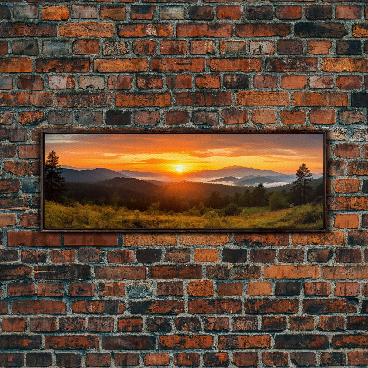 Panoramic of Great Smoky Mountains National Park, Extra Large Wall Art, Panoramic Wall Art, Panoramic Print, Landscape Photography Landscape