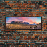 Panoramic of Guadalupe Mountains National Park, Extra Large Wall Art, Panoramic Wall Art, Panoramic Landscape Print, Landscape Photography