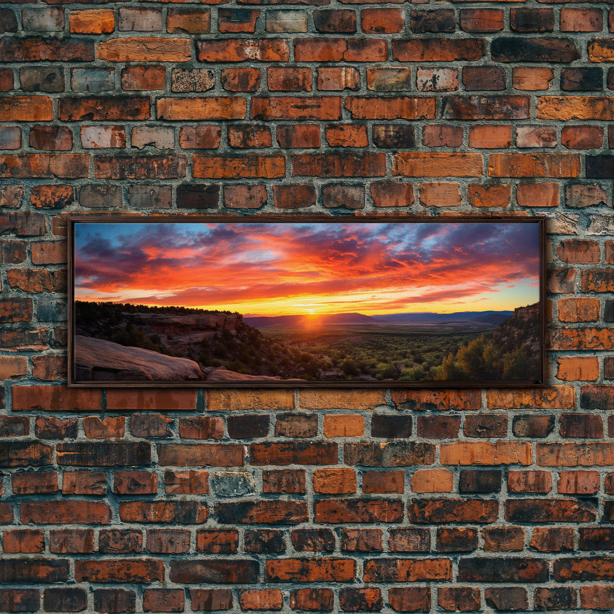 Panoramic Print of Mesa Verde National Park Extra Large Wall Art, Panoramic Wall Art, Panoramic Landscape Print, Landscape Photography