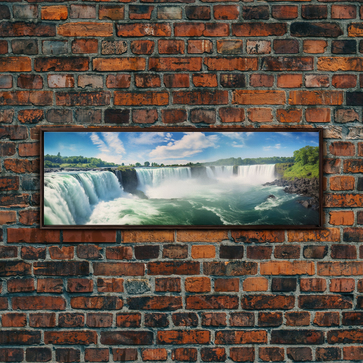 Panoramic Print of Niagra Falls New York Extra Large Wall Art, Panoramic Wall Art, Panoramic Landscape Print, Landscape Photography