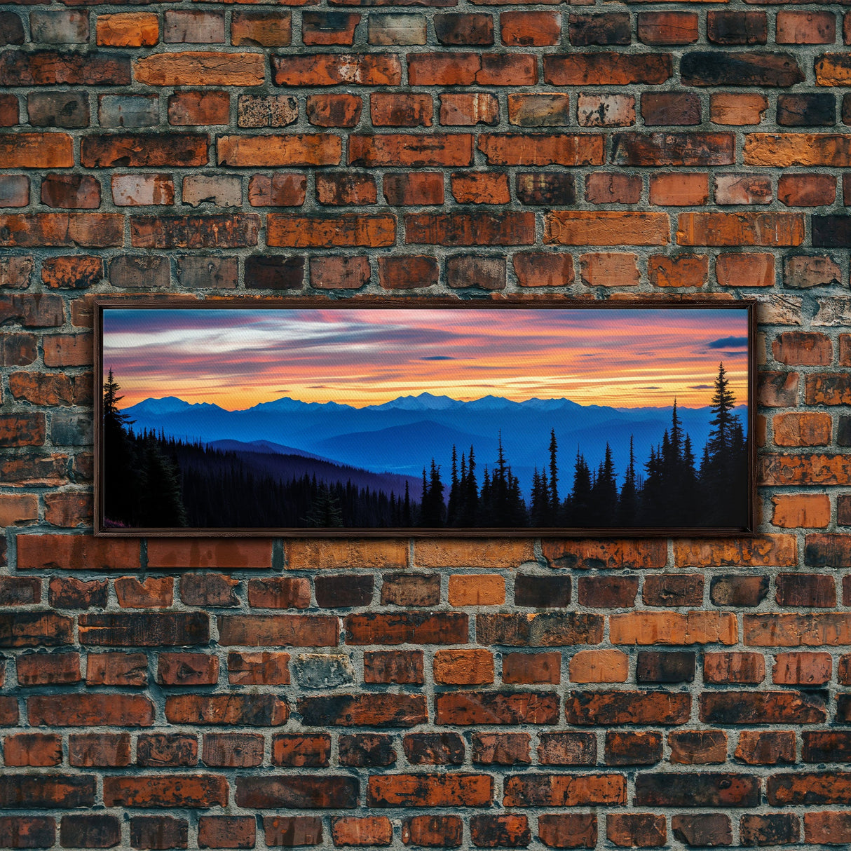 Panoramic Print of Olympic National Park Extra Large Wall Art, Panoramic Wall Art, Panoramic Landscape Print, Landscape Photography