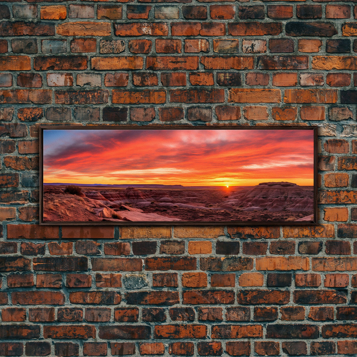 Panoramic of Petrified Forest National Park, Extra Large Wall Art, Panoramic Wall Art, Panoramic Print, Landscape Photography Landscape