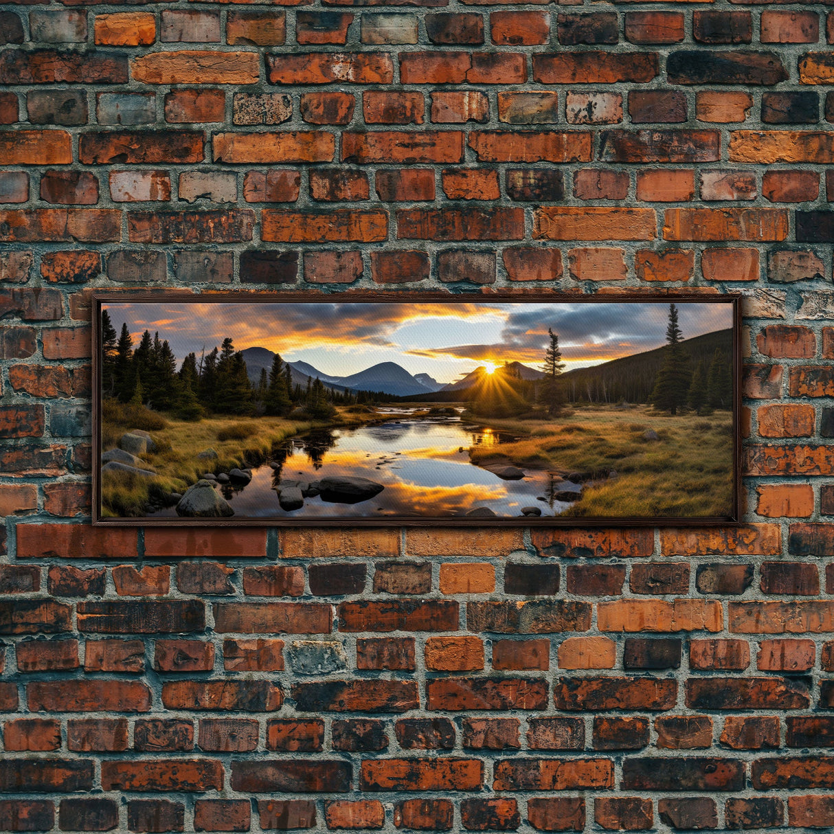 Panoramic Print of Rocky Mountain National Park Extra Large Wall Art, Panoramic Wall Art, Panoramic Landscape Print, Landscape Photography